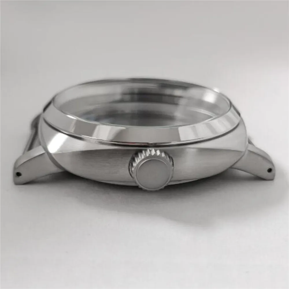 316L Stainless Steel Watch Case 47mm For ETA 6497/6498 ST3600/ST3620 Watch Accessories for 39mm Dial