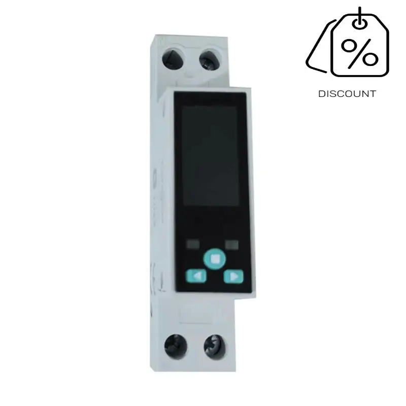 ABKN-50A Tuya WIFI مفتاح ذكي قطاع دارة LCD مقياس الطاقة كيلووات ساعة قياس الطاقة الموقت التتابع التحكم عن بعد الحياة الذكية