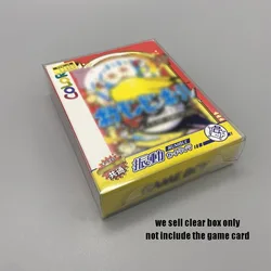 Transparent PET plastic box for Game Boy Color  GBC Pokemon Pinball JP/US version Special Card / Rumble Card display storage box