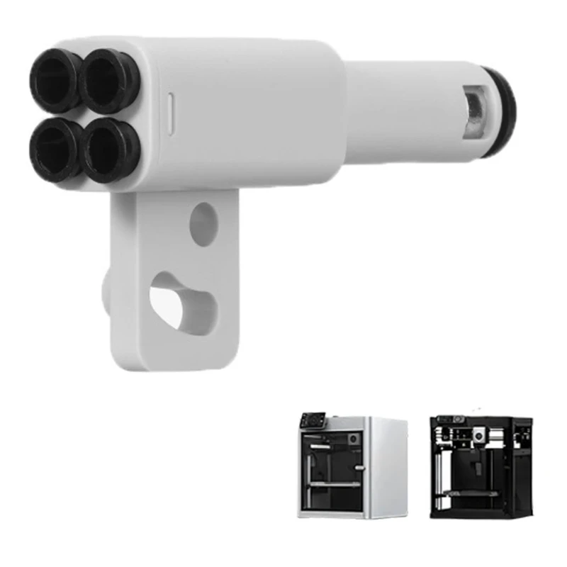 Y6GD Upgraded PTFE Tube Adapter For Lab Printers Smooth Filament Paths And Detachable Head