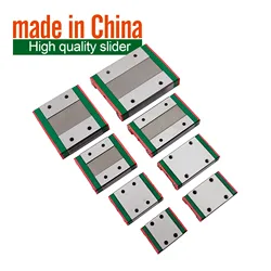 Miniature Linear Guide Rail MGW7C MGW7H MGW9C MGW9H MGW12C MGW12H MGW15C MGW15H Slider Block 200m 250mm 350mm 400mm 450mm