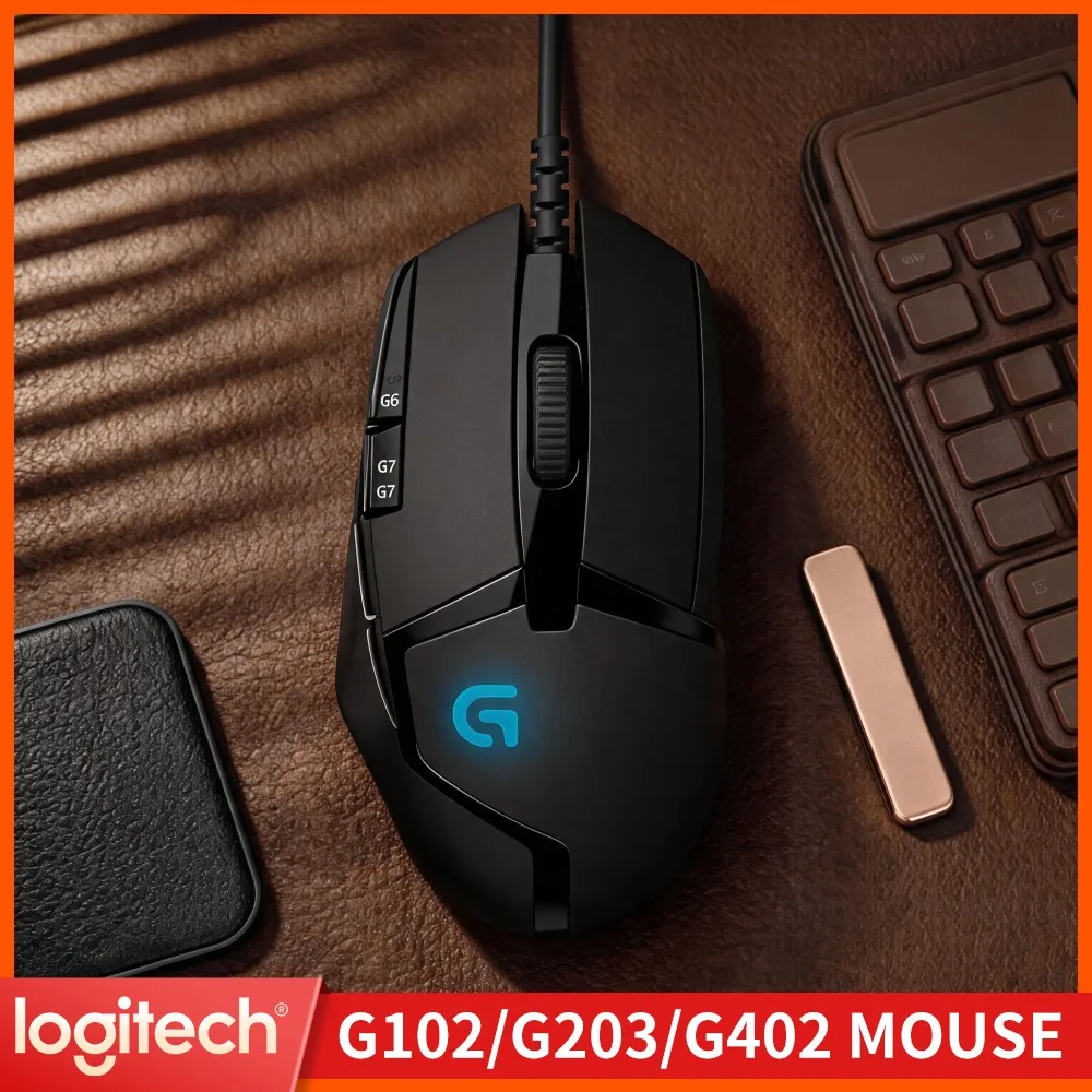 Logitech G102 Prodigy Gaming Mouse,Lightweight Balanced Weight,Reduce Wrist Burden For Long Hour Computer Operation