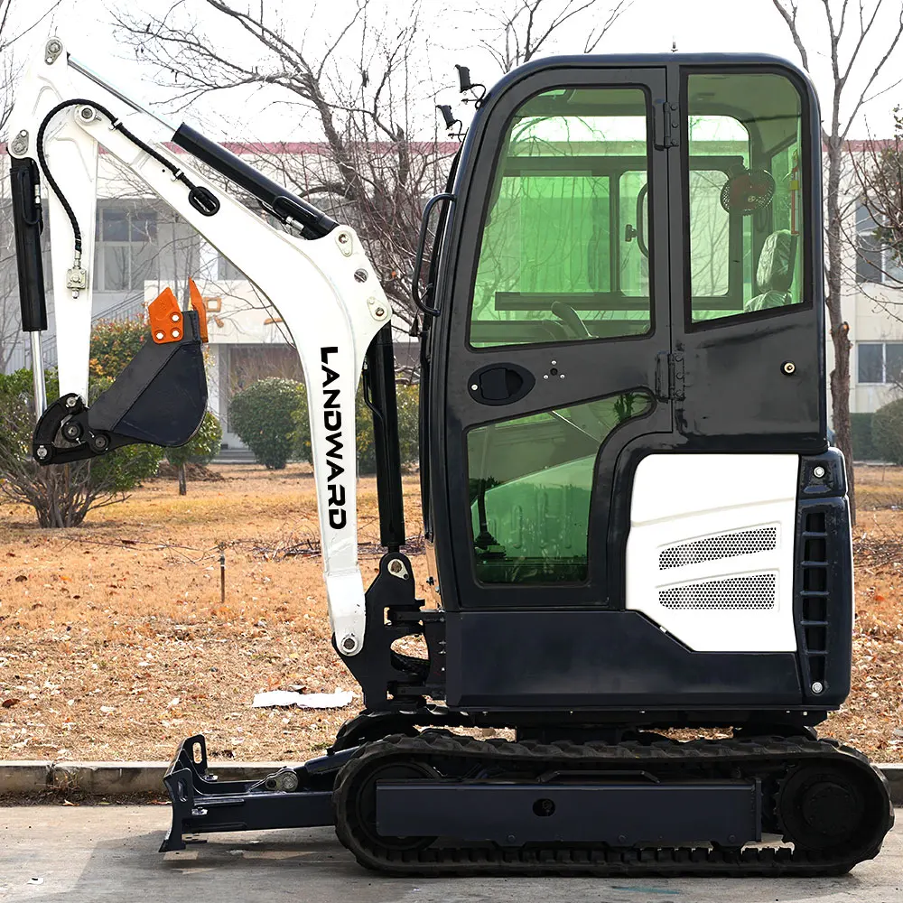 

Chinese Factory 2 Ton 1.8Ton Small Excavator Price Wholesale Hydraulic Crawler Min Digger With Attachment Diesel Engine Customiz
