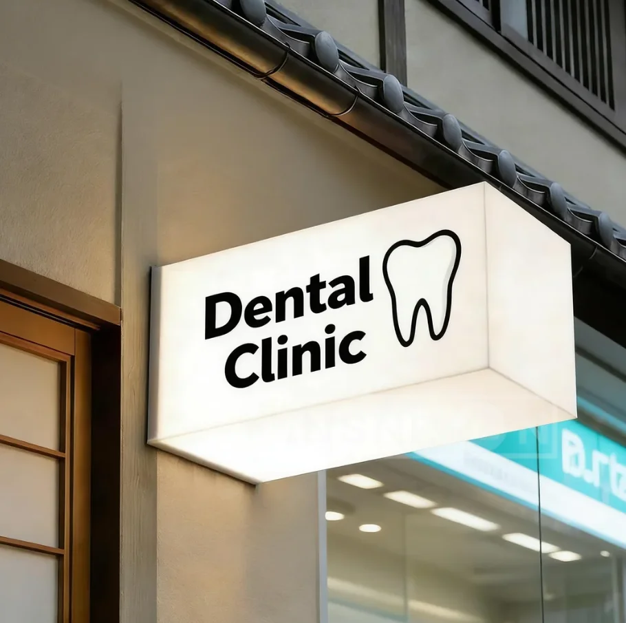 insegna-luminosa-monofacciale-per-clinica-dentistica-lightbox-in-acrilico-personalizzato-insegna-pubblicitaria-da-esterno-lightbox-led-per-negozi
