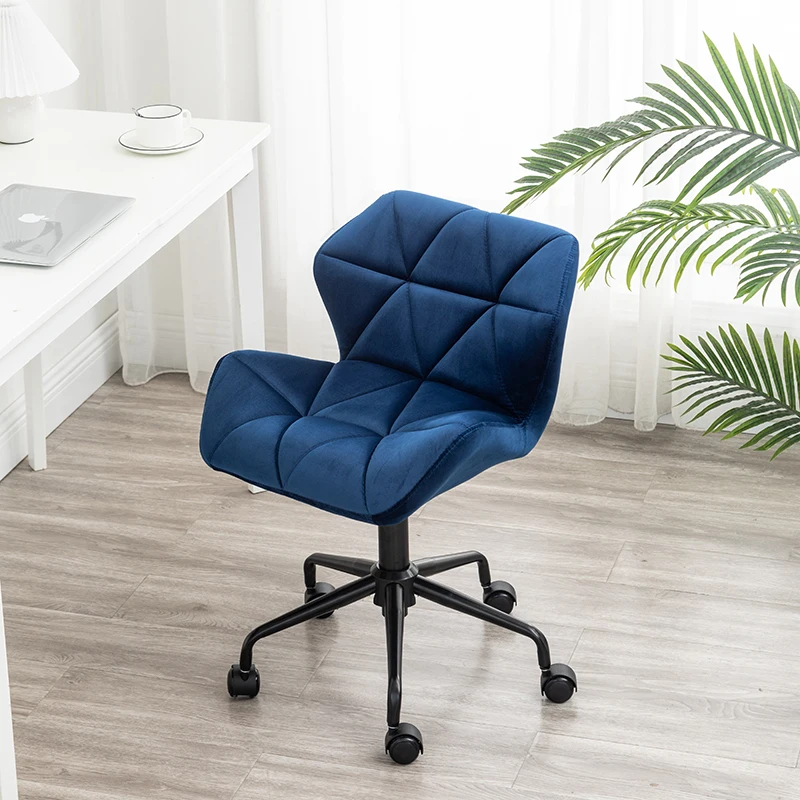 Eldon Diamond Tufted Adjustable Swivel Office Chair, Blue  On-Site