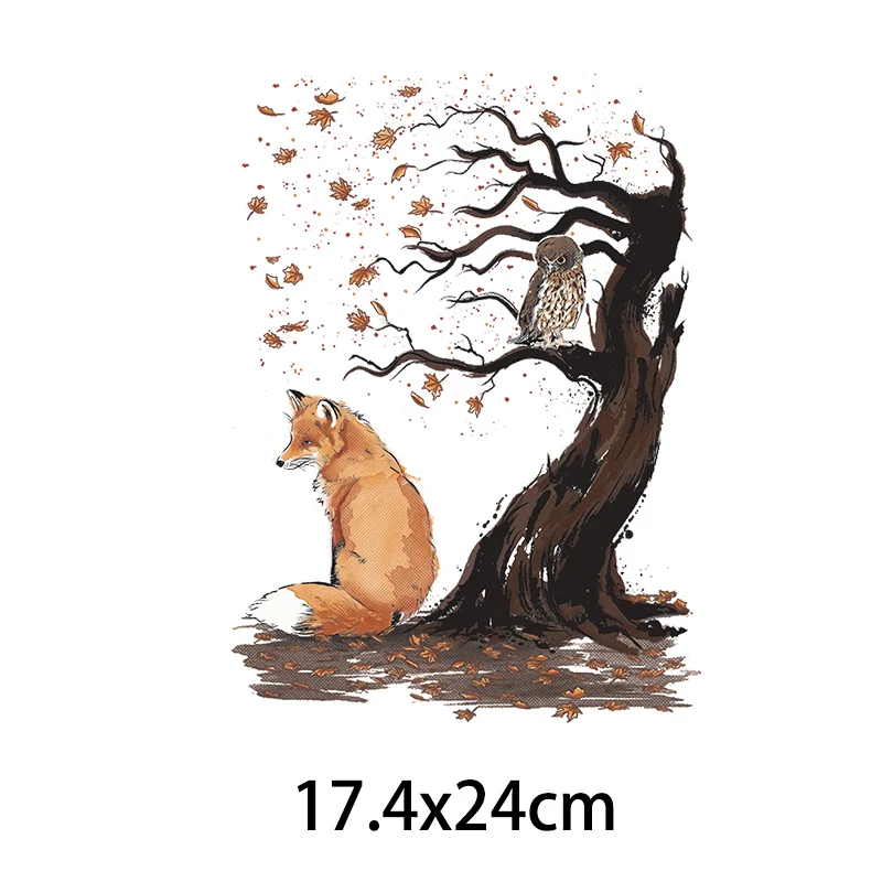 Iron on Transfers Sun Rise and Sunset Painting Taichi Wave thermal vinyl heat transfer patches for clothing stickers