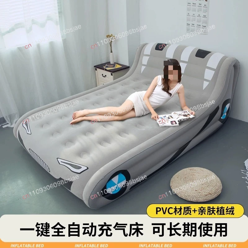 New AI intelligent voice automatic inflatable bed household floor bed temporary air cushion outdoor camping single and double