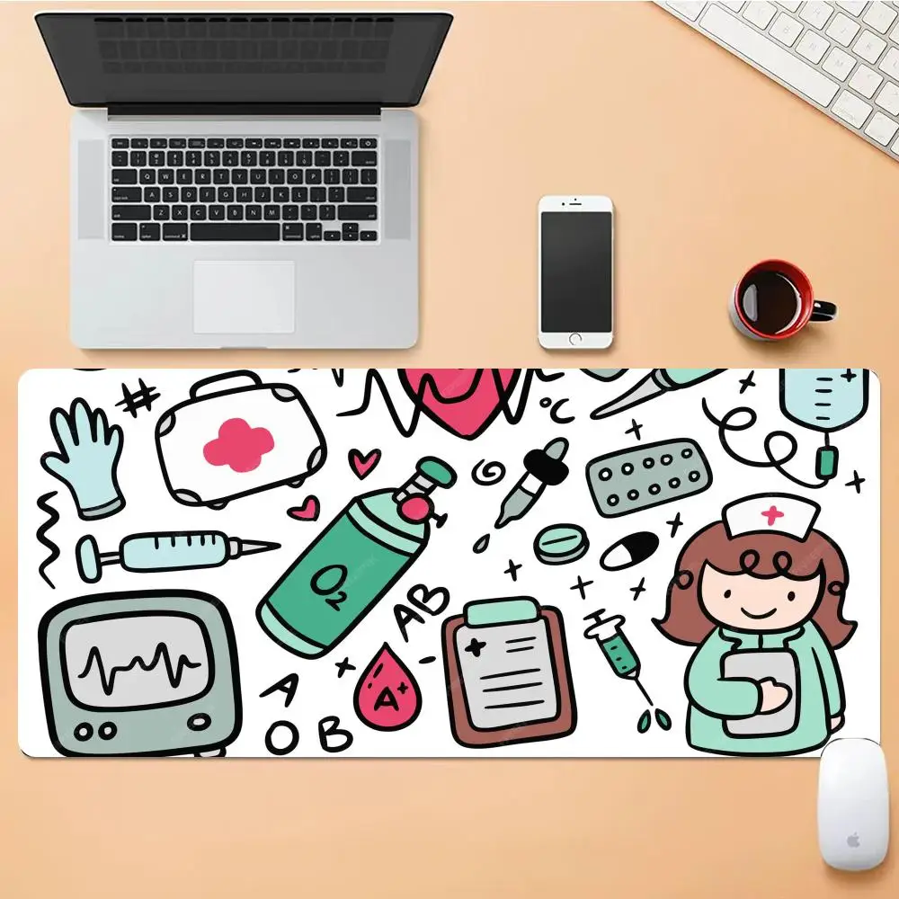 

Medical tools Mouse Pad Desk Mouse Pad Cute HD Desk Pad Extended Gaming Keyboard Mats Large XXL Gamer Mousepad 90x40