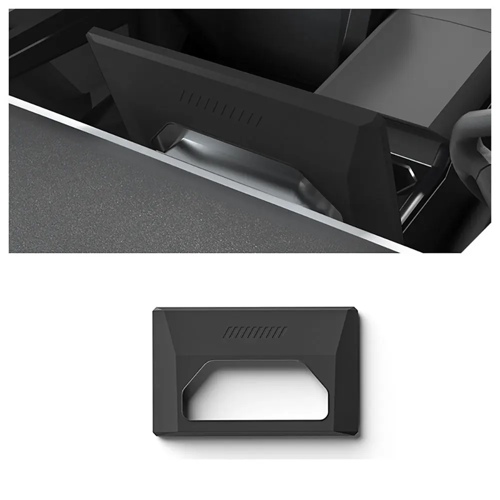 

For Tesla Cybertruck 2024 2025 Silicone Screen Edge Protector Cover Screen Protector Frame Center Console Silicone