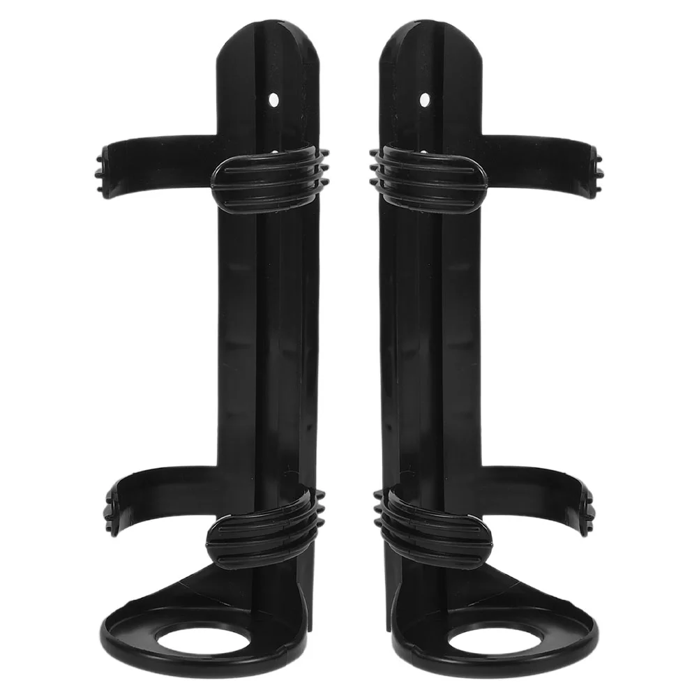 

2 Pcs Fire Extinguisher Holder Floor Holders Car for Bracket Extinguishers Hanger Plastic Auto with Mounts Automotive