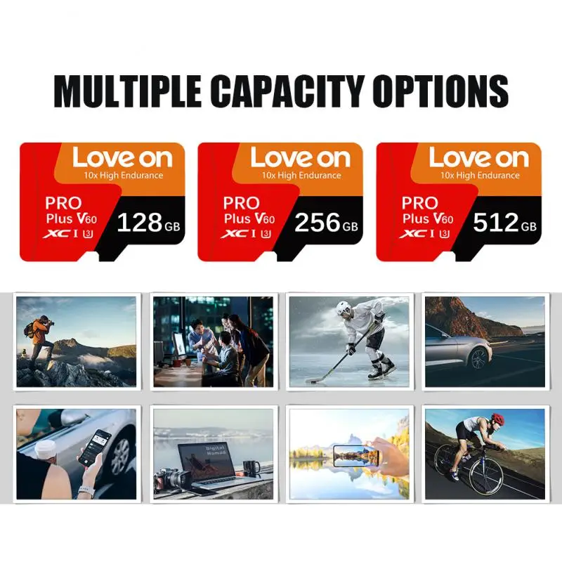 Memory SD Card 128GB 256GB 512GB High Speed Class10 SD Flash Card For Smartphone Table PC Camera Flash Mini SD Card For Lenovo