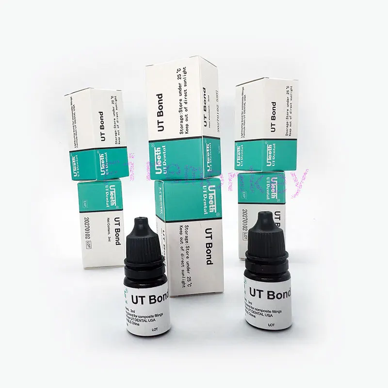 Ikatan Resin Enamel perekat perawatan gigi 3ML/botol, ikatan gigi komposit UT ikatan gigi