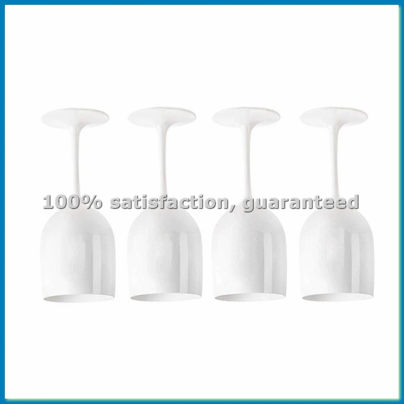 4Pcs Legant and Unbreakable Wine Glasses, Plastic Wine Glasses, Very Shatterproof Wine Glasses-ABLM