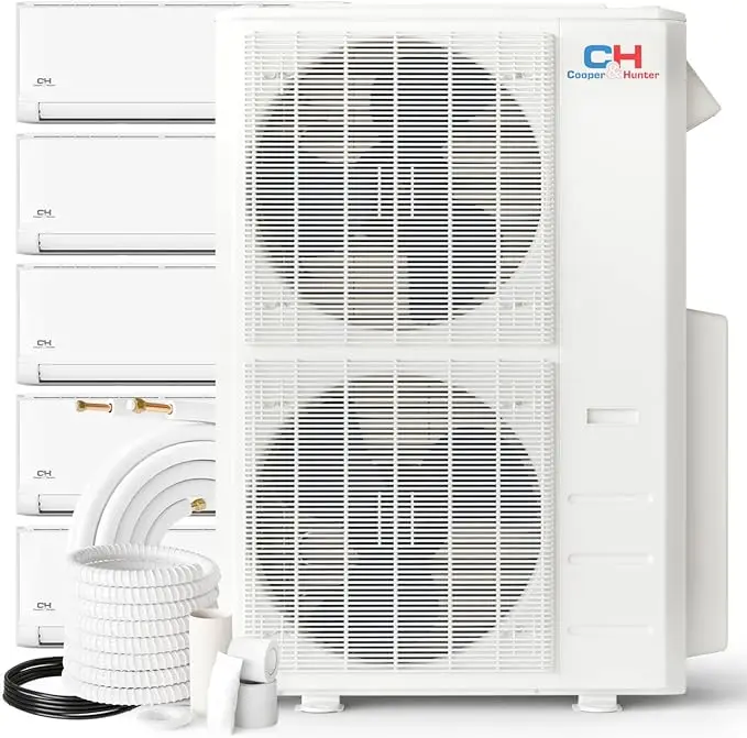 

Серия Five 5-зонный 6000 6000 12000 24000 BTU 20,5 SEER Многозонный бесководный мини-сплит-кондиционер