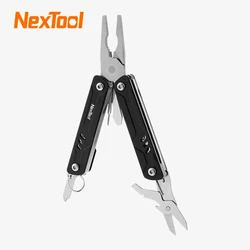 NexTool 미니 세일러 라이트, 10 in 1 야외 멀티 도구 포켓 접이식 플라이어 도구, 와이어 커터, EDC 카드 핀 가위, 최신