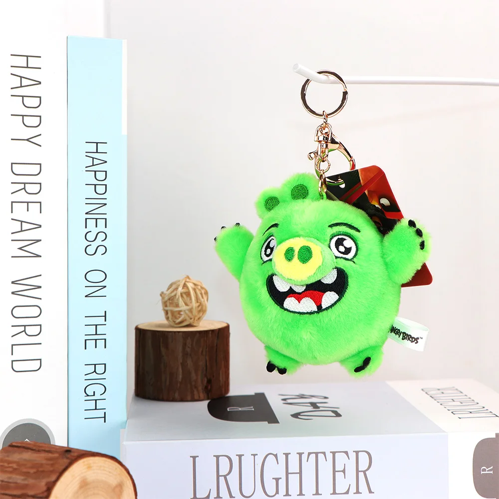 Angry Birds Original Plüsch-Schlüsselanhänger, 6,5–13 cm, Anhänger, Cartoon, Kawaii, Hängespielzeug, Stofftier, Dekoration, Geburtstagsgeschenke – Detail 8