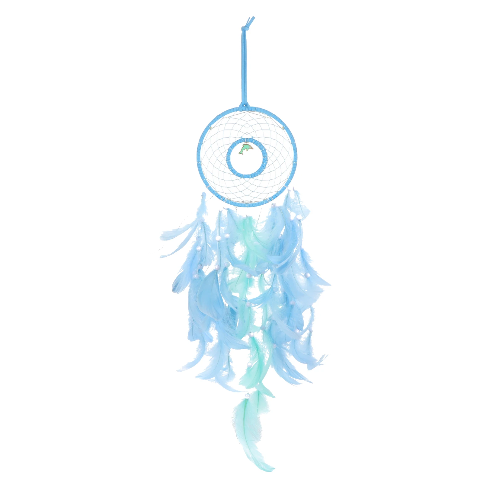

Plumes Dream Catcher Pendant Unique Ornament Wedding Home Wall Decorative Pendant Bedroom Charm Blessing Gift Indoor Hanging