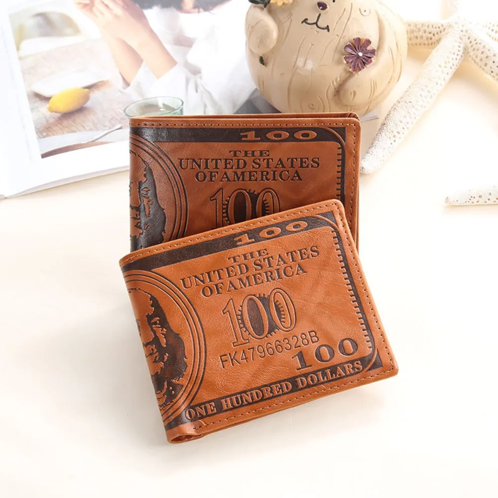 محافظ رجالية مع PatternWallet ذكر PU محفظة جلدية حامل بطاقة الصورة موضة سعة كبيرة محفظة محفظة حقيبة