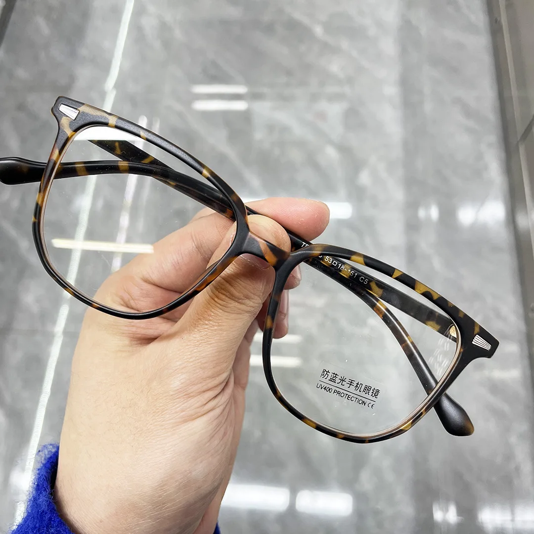 

2025 Fashion Plain Glasses - Personalized Retro Ultra-Light Frame Myopia-Compatible Lens Ready Customizable Trendy Eyewear