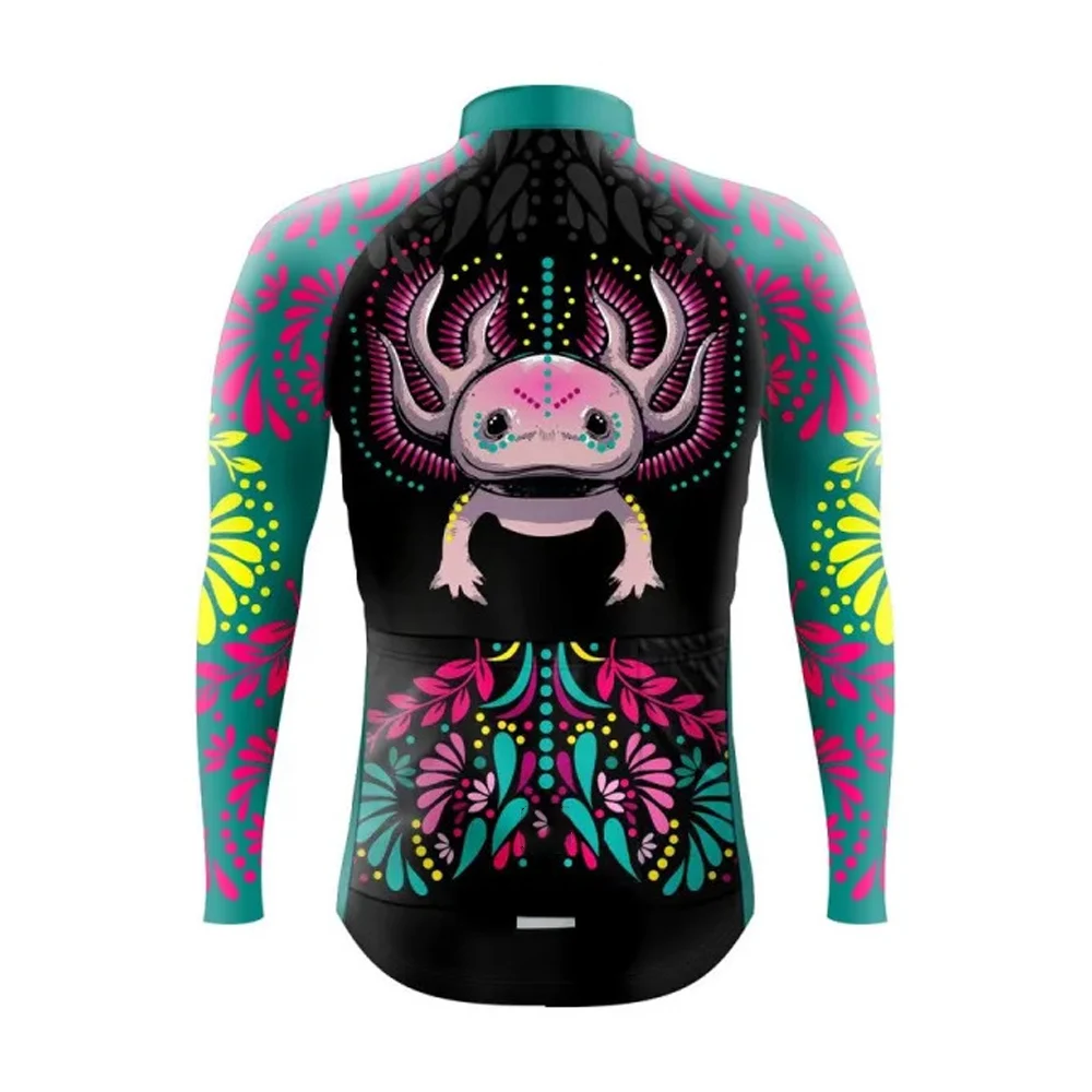Men\'s Long Sleeve Cycling Jersey WINTER FLEECE &THIN Cycling Equipment Bike Clothing MTB