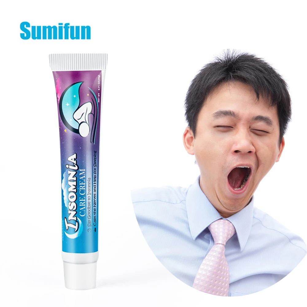 

1Pc Sumifun Sleeping Cream Improve Insomnia Relieving Stress Anxiety Soothe Mood Brain Relax Ointment K10041