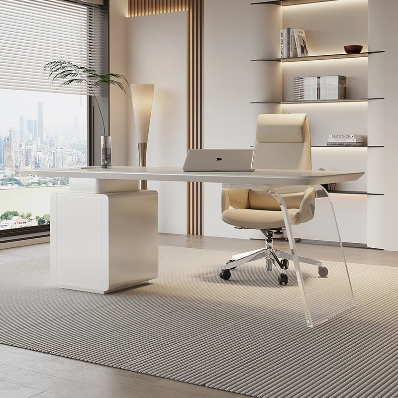 

Черный стол с полками Деревянный стол в L Специальные компьютерные столы Нишевая мебель Офисные столы для комнатных компьютеров Mesa Pc Нож