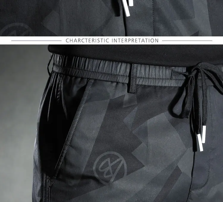 2025 Men spring and autumn slim fit camouflage work pants elastic and wear-resistant work pants fashionable and casual leggings - Image 4