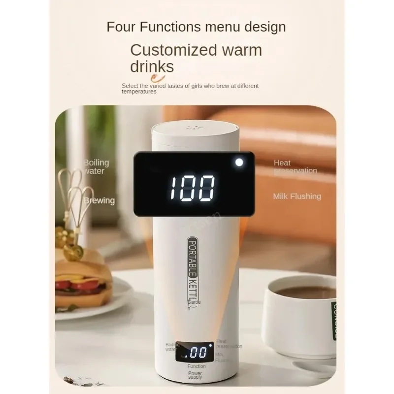 تكون مناسبة لغطلايات كهربائية محمولة بقدرة 300 وات، غلاية شاي وقهوة صغيرة للسفر، غلي الماء، قابلة للطهي، أجهزة دافئة، النمل الحراري