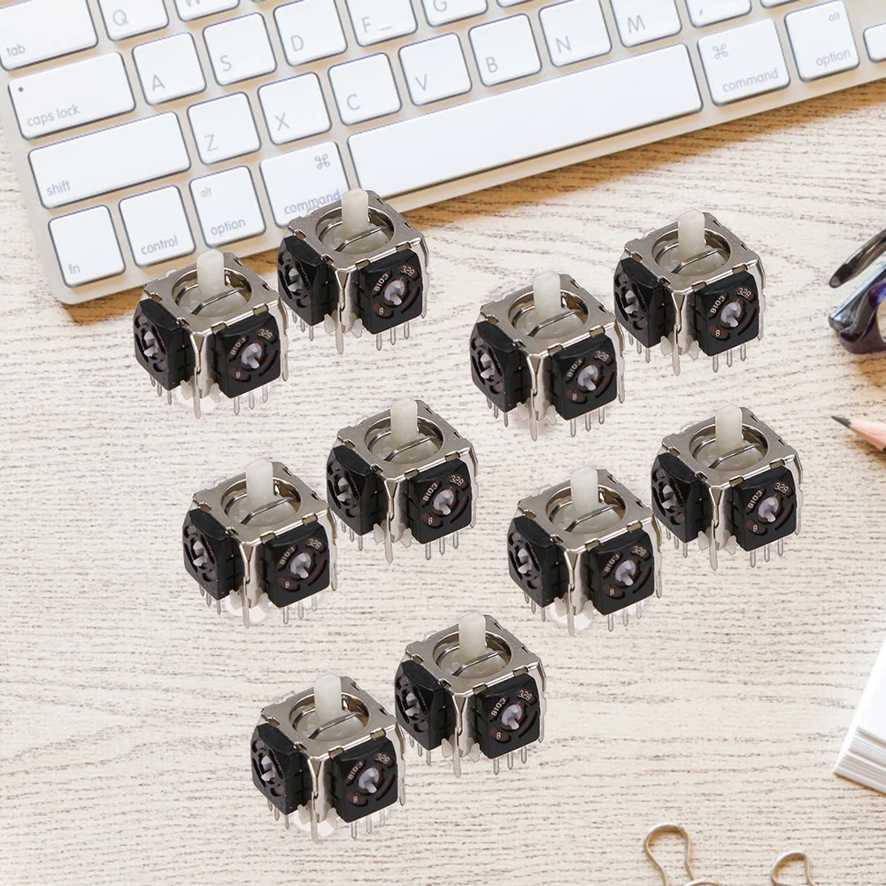 10Pcs 3D Analog Joy…