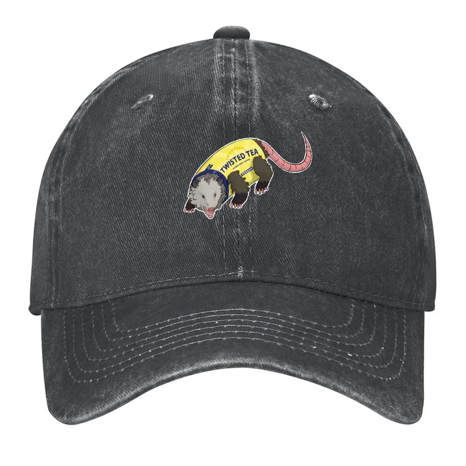 

Twisted possum Baseball Cap Male hat Rugby Military Cap Man summer hat Men's Women's