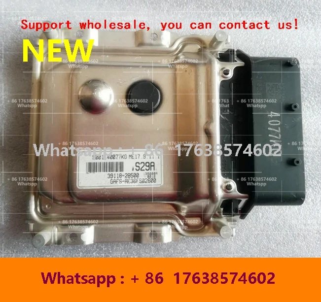 

New ECU ME17.9.11.1 Electronic Control Unit Computer Board S29R 39118-2B500/S27A 39118-2B480/S56A 39128-2B470 For Hyundai Kia