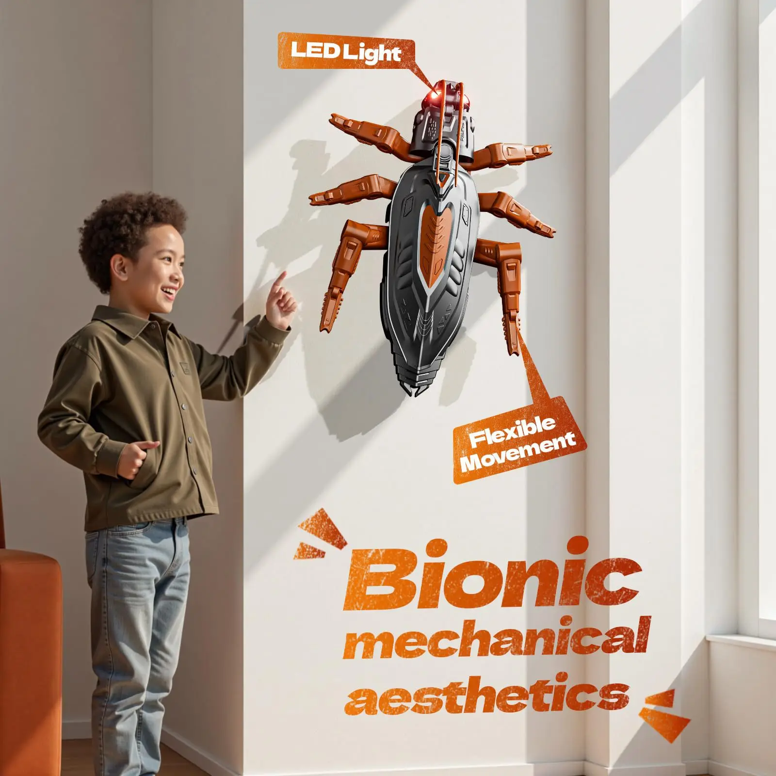 شعبية ذكي الكهربائية السحلية التحكم عن بعد أبو بريص شحن جدار الزحف التحكم عن بعد الميكانيكية أبو بريص الزاحف لعبة #4