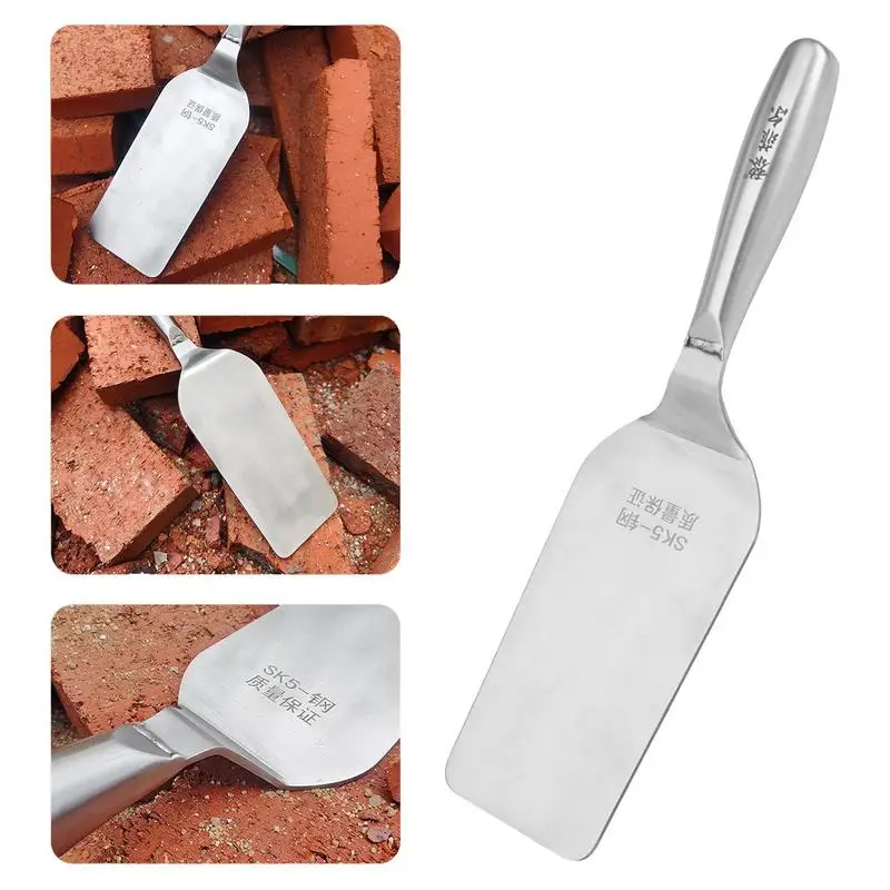 Trowel Masonry Stainless Steel Masonry Hand Trowels Plastering Trowel With Comfort Handle Hand Tool For Plastering & Bricklaying