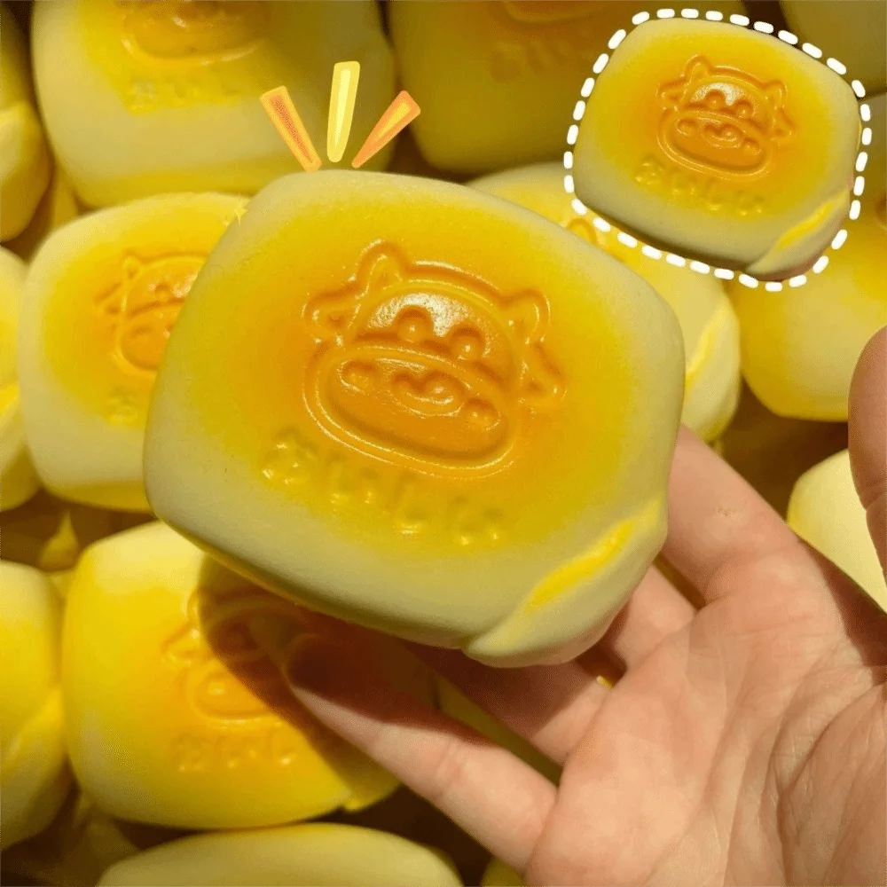 Pincer Squeeze Squishy Simulé Pain au lait Soulagement du stress ​ ​ Cadeaux de jouets à montée lente non toxiques Fidget sensoriel super doux