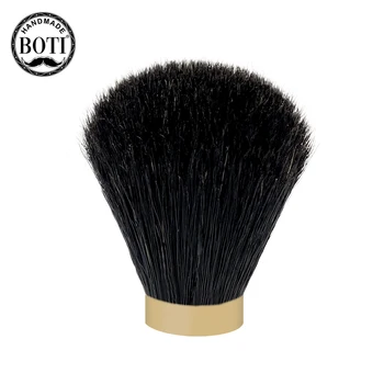 Boti ชุดแปรงโกนหนวดสีดำ, อุปกรณ์ดูแลหนวดเคราพร้อมมีดโกนชุดแปรงโกนหนวดแบบเปียกของขวัญสำหรับผู้ชาย