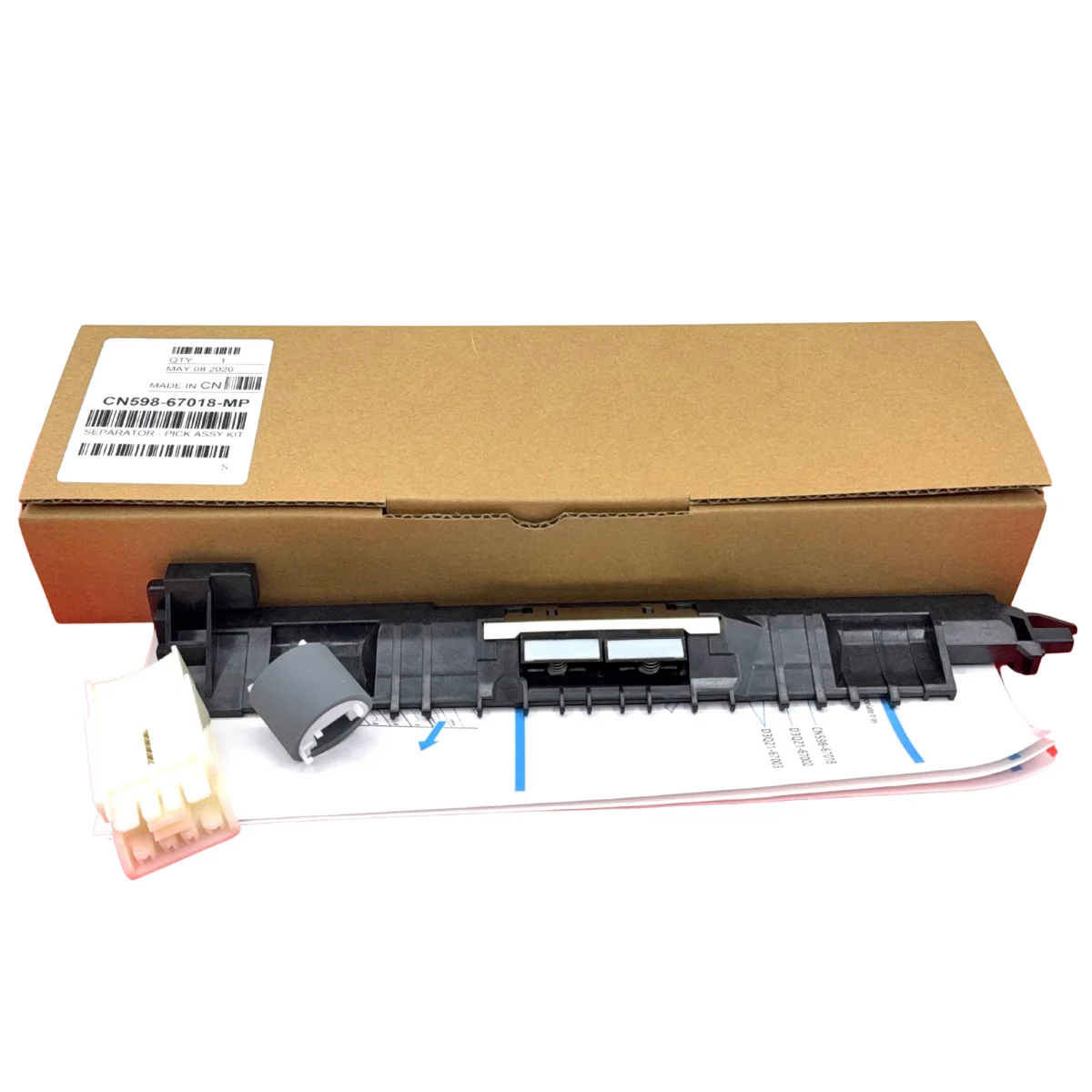 مجموعة وحدة تغذية ورق الطابعة CN598-67004 متوافقة مع جزء بديل متين HP X451 X476