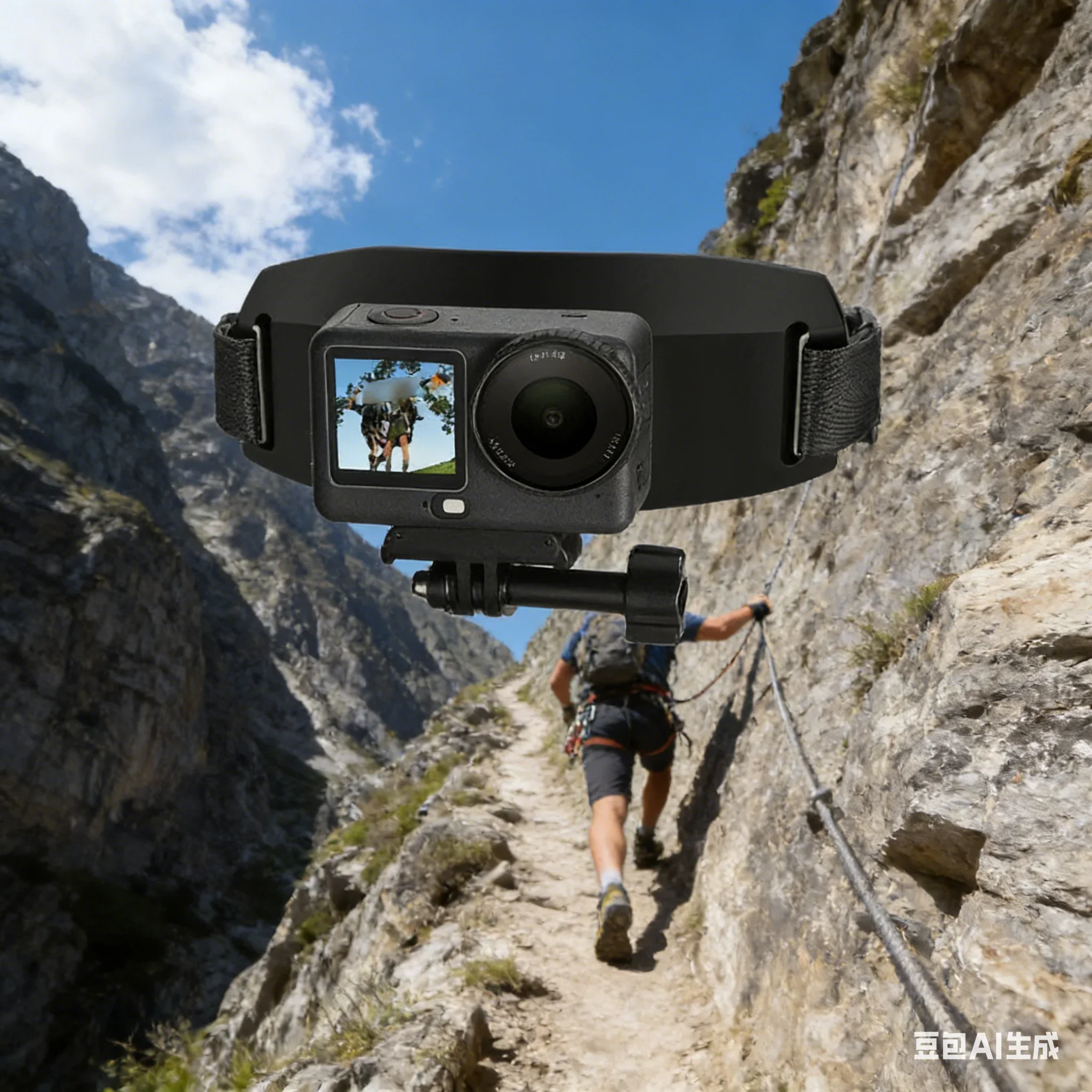 Повязка на голову без помощи рук для DJI Action6, кронштейн для крепления на голову, ремешок для экшн-камеры, стабилизирующие аксессуары для фотосъемки