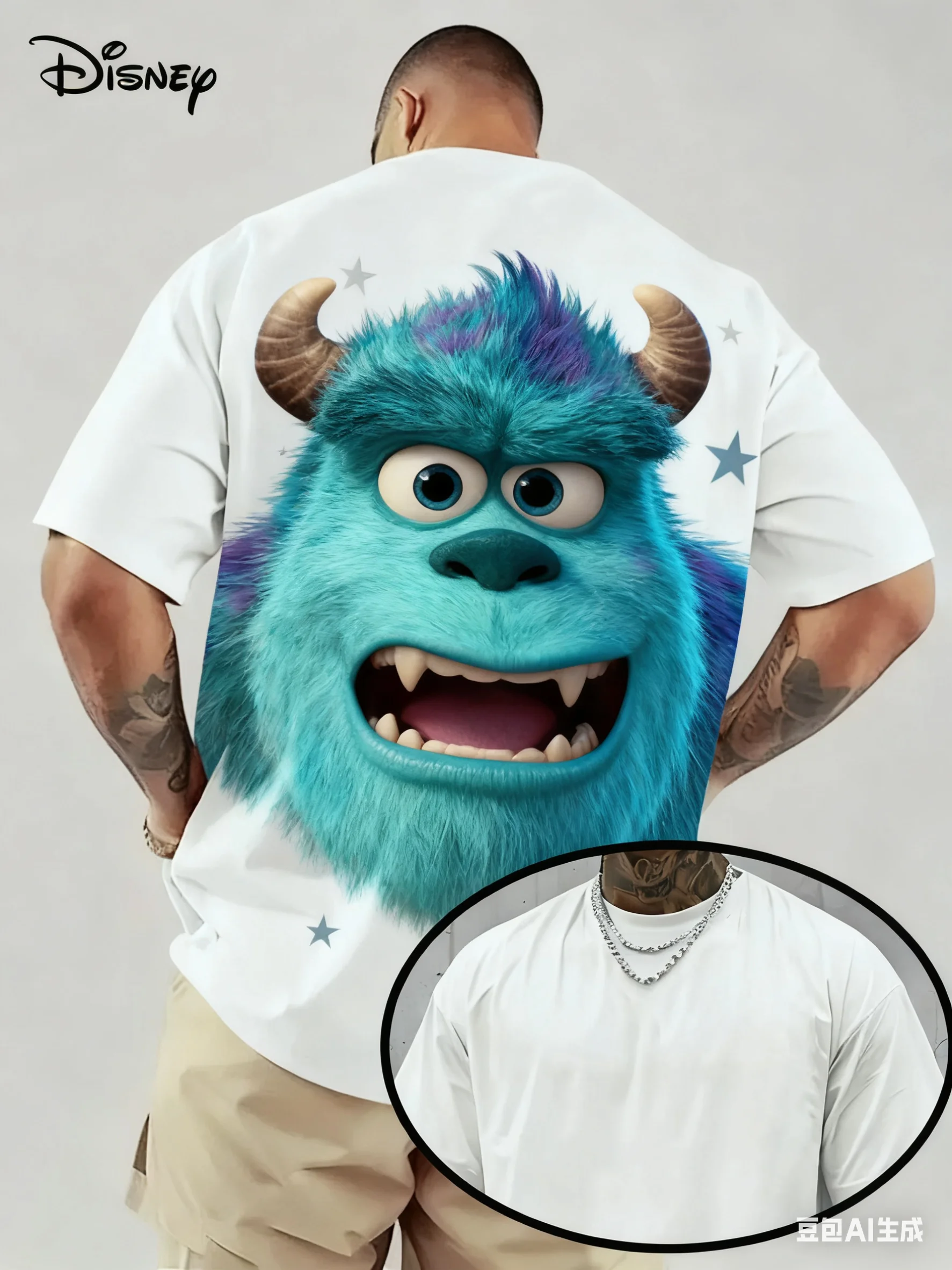 ديزني توي ستوري الرجال ثلاثية الأبعاد تي شيرت مطبوع 2025 جديد Y2K كبير رداء علوي غير رسمي موضة الأكثر مبيعا ملابس رجالية #1