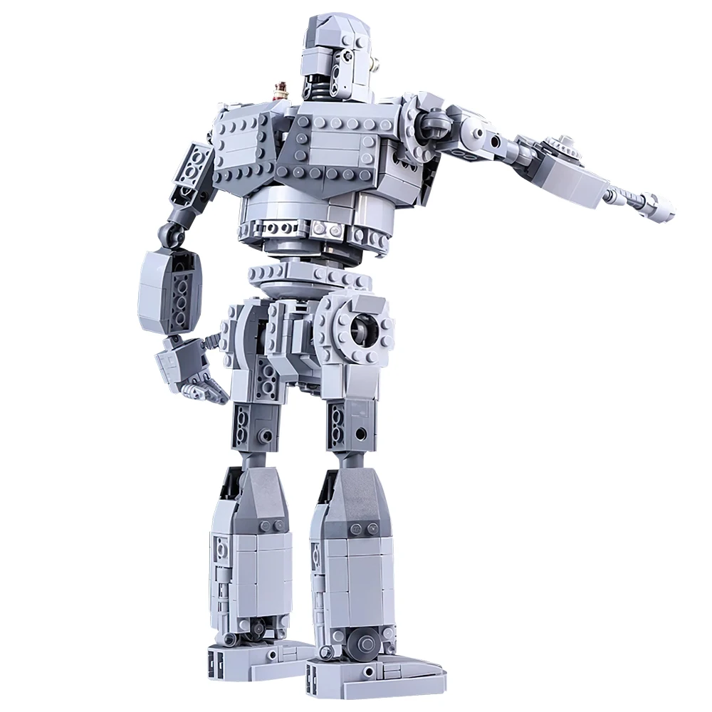 818PCS MOC-14898 The Iron Giant Building Blocks Hero Robot Autobot Movie Series Bricks Assemble Toys Creative Children Gift 