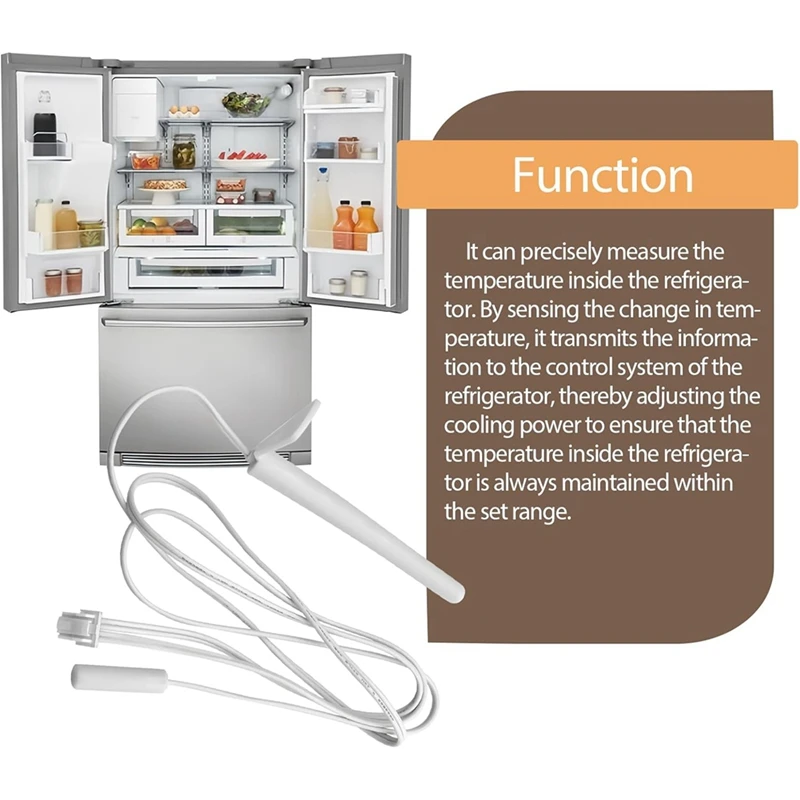 242278801   Kühlschrank-Thermistor für Gefrierschrank-Thermistor, Temperatursensoren 3016441   AP 5802148   PS 8760187   EAP 8760187