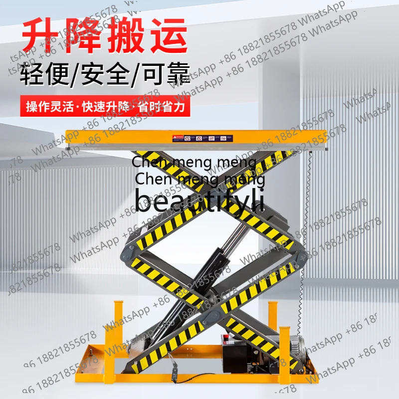 

Zi5556 Custom Electric Hydraulic Lifting Platform 2 Ton Fixed Lifting Machine Warehouse Loading and Unloading Platform Lifting