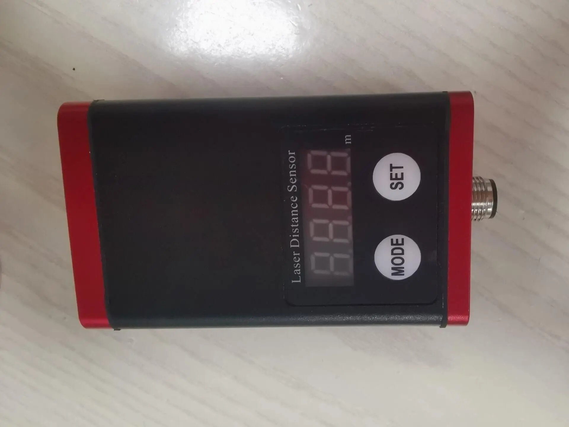 Laser Distance Sensor TTL 485modbus Analog Displacement High Precision Industrial Module Meter with Display