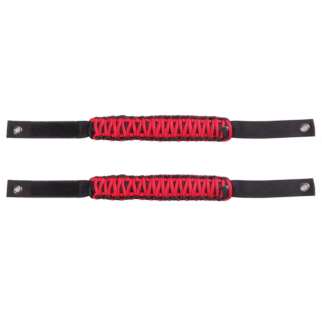 

Roll Bar Grab Handles Paracord Grip Handle for Ford Bronco 2021 2022 Accessories, 2 Pack