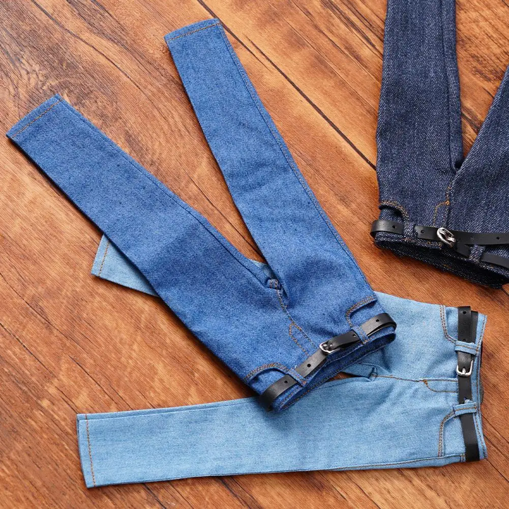 1/6 männliche Jeans Overalls Arbeitshosen lange Freizeithosen Sportschuhe für 12 Zoll TBLeague Soldat Actionfigur Körpermodell – Detail 7