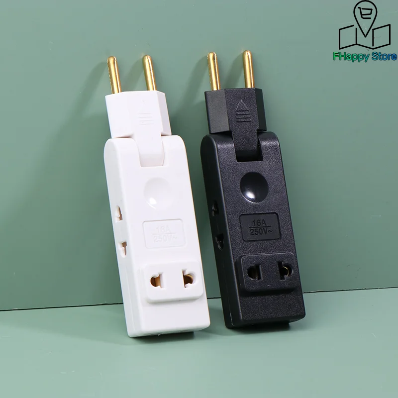 4 In 1 Portable Power Converter Wall Outlet Extension EU Plug Socket 180 Degree Plug Adapter Canada Mexico Travel Aadapter