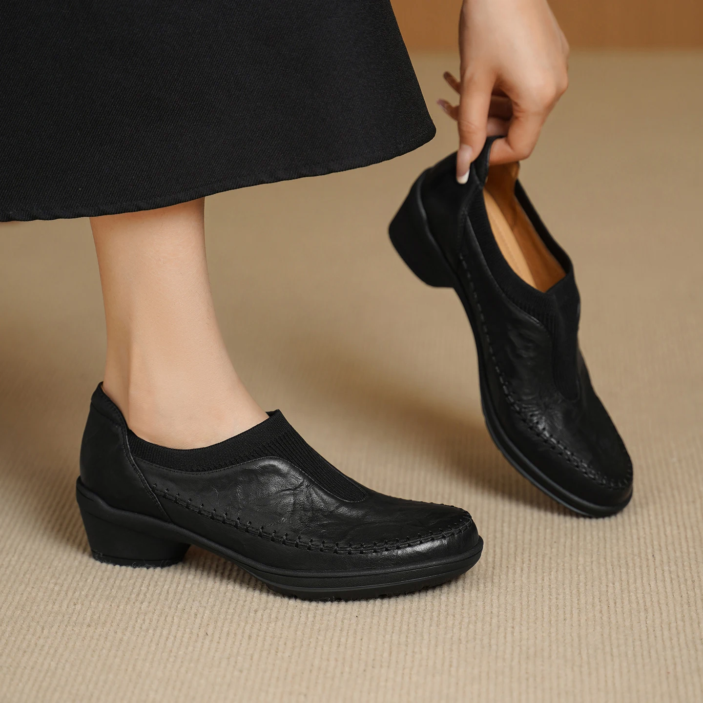Women'S Shoes Hands Free - 2026 Mocassini da Donna in Vera