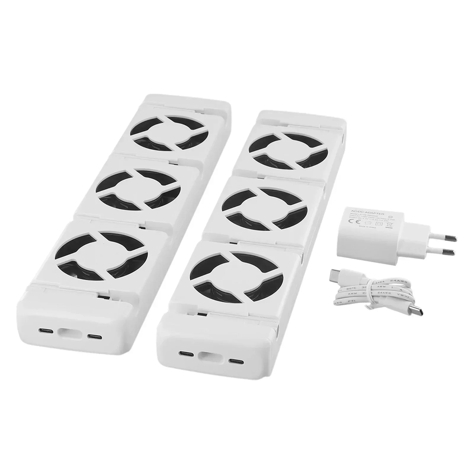 3.0 Duo-Set Radiator Fan Smart Radiator Booster Extension Set Ventilator Fan European Standard 5V Household Radiator Fireplace