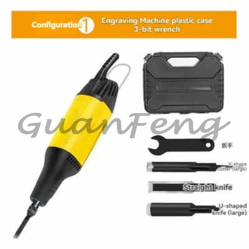 Small Woodworking Engraving Machine, Power Tool Head for Bonsai Tree Stump Repair & Chiseling Work