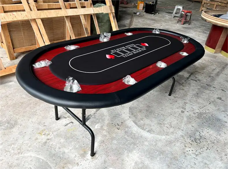 YH Cheap Casino Poker Table Folding Legs Poker Mesa Mesas De Poker Plegables Foldable Casino Tables