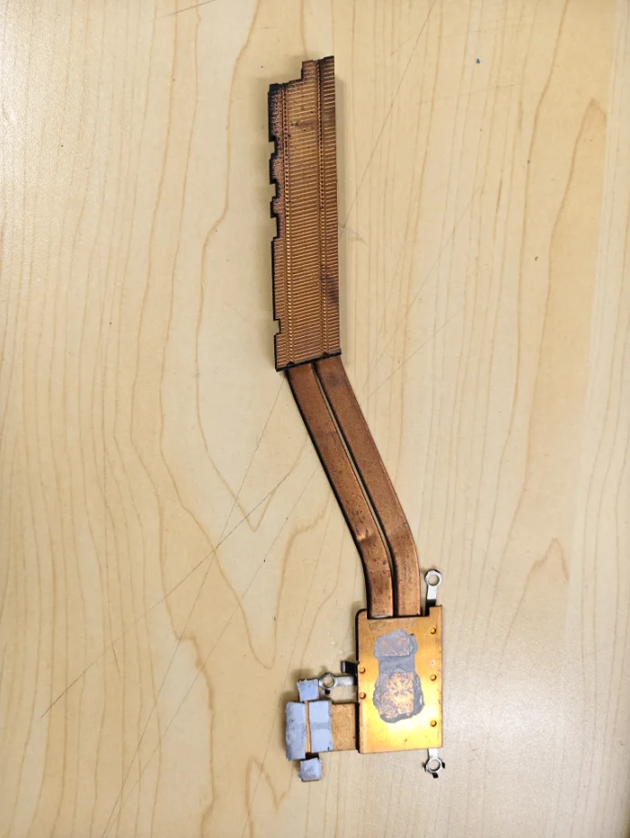 Used for Lenovo Zhaoyang K4e-ITL 14 G2 ITL Heat Sink Radiator Copper Tube Heat Conducting Tube 5H40S20180 5H40S20181